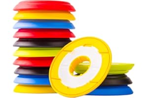 Teensery 10 Pcs Silicone Fishing Line Storage Holders Fishing Snell Rigs Gear Spool Tenkara Line Keeper, Random Color