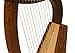 Roosebeck Baby Harp TM, 12 Strings, Knotwork