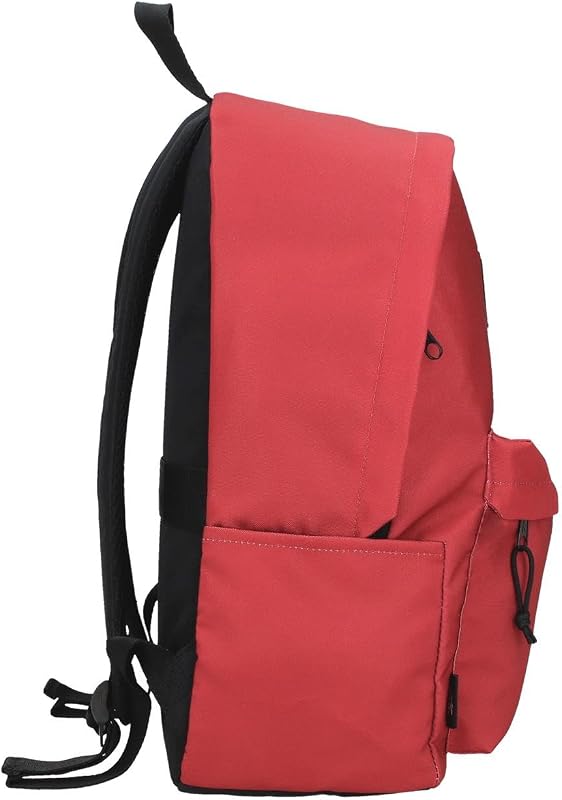 Brooklyn Colors Laptop-Rucksack aus Polyester, breite Schultergurte, ergonomisch, gepolstert, mehrere Fächer, von Joumma Bags, rot, Talla única, Tagesrucksa