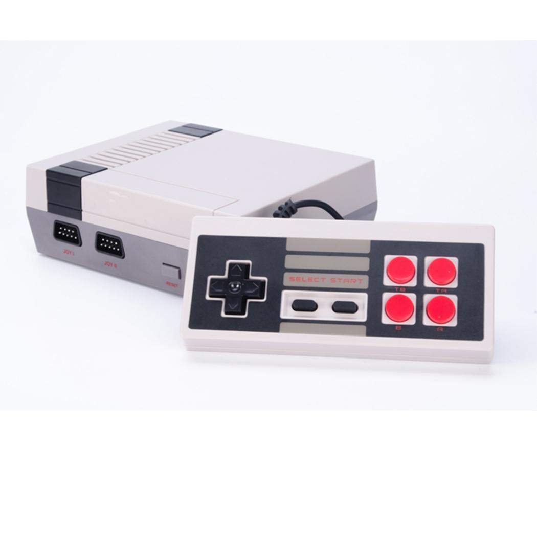 isopeen Handheld Retro Game Console Built-in 620 Classic Games Video Games 2 Gamepad for Dual Players HD AV Output (4 Buttons)