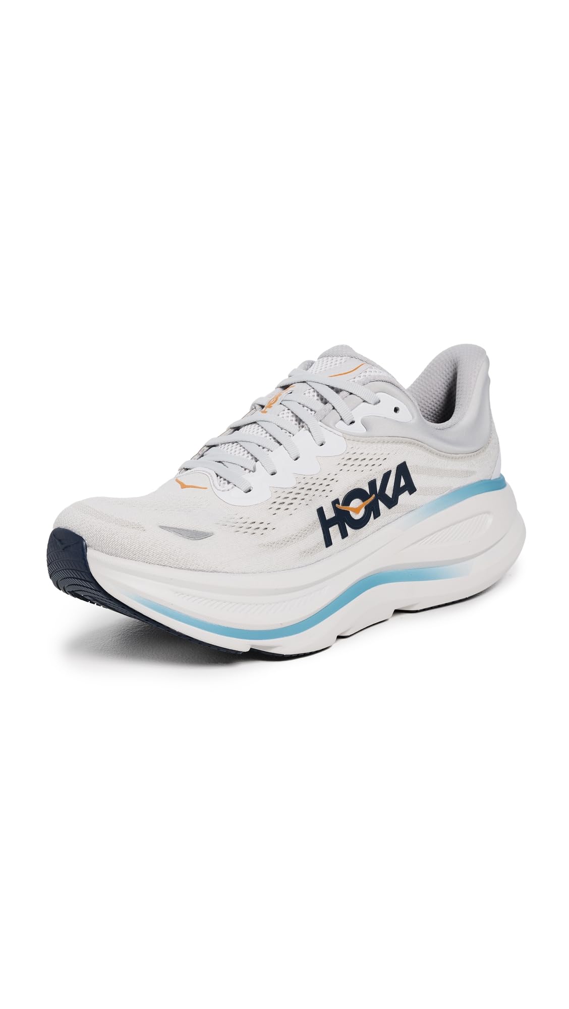 Hoka Men's Bondi 9 Stardust/Cosmic Grey 7 Medium Image