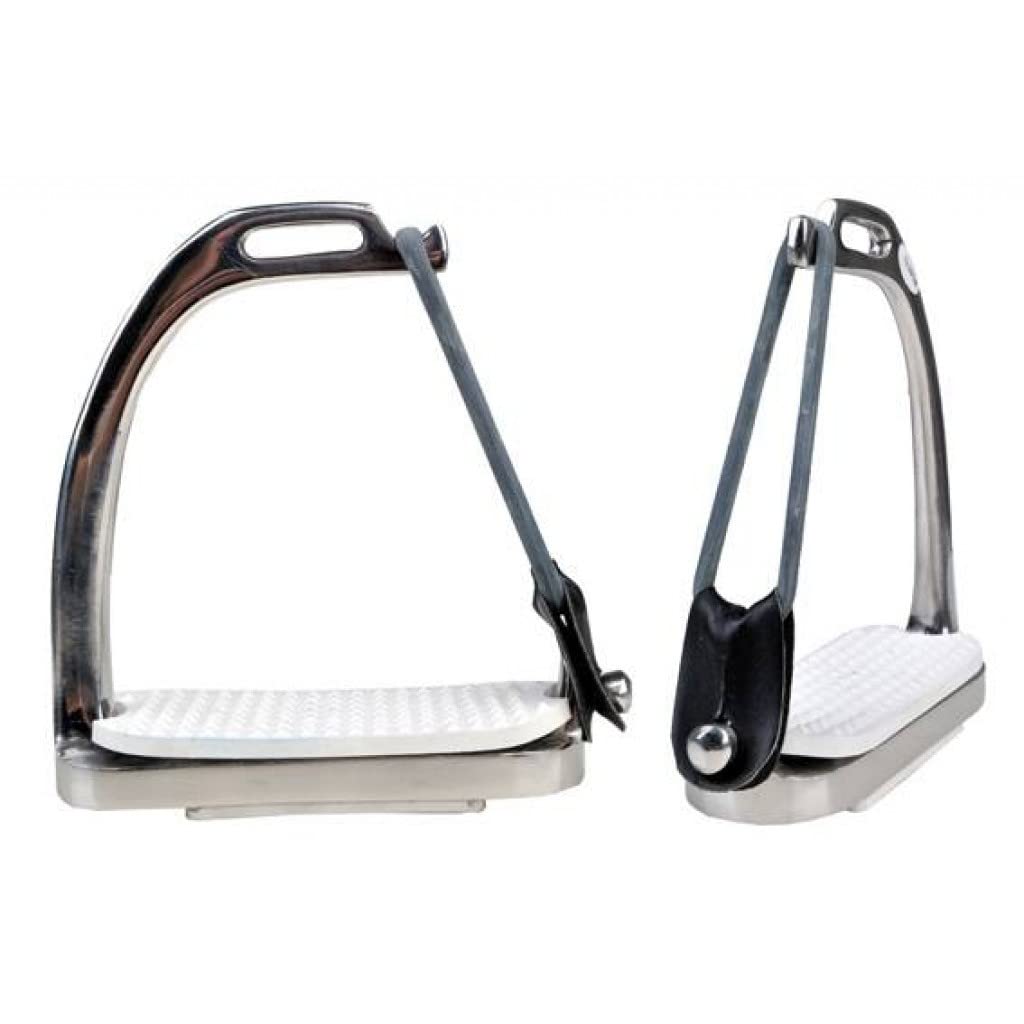 HKM Stirrup-6596 Stirrup Silver/Black 10