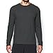 Under Armour Men's Charged Cotton Long Sleeve T-Shirt, Carbon Heather/Black, Small