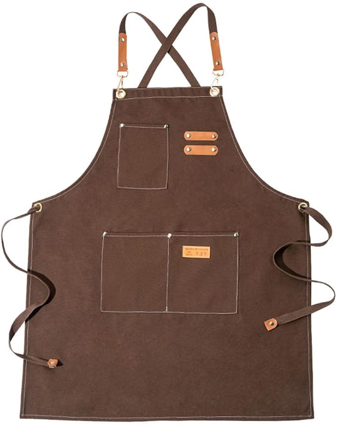 multifunction work apron tool apron denim canvaside antifouling oil with back cross