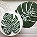 Gooidea 60pcs Tropical Palm Leaves Artificial Monstera Leaves Tropical Leaf Garlands Hawaiian Luau Party Wedding Decorations Table Centerpieces Wall Decor …
