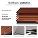 Antbox Case for iPad Pro 9.7/ iPad Air/iPad Air 2 with Built-in Pencil Holder Auto Sleep/Wake Function PU Leather Smart Cover (Brown)