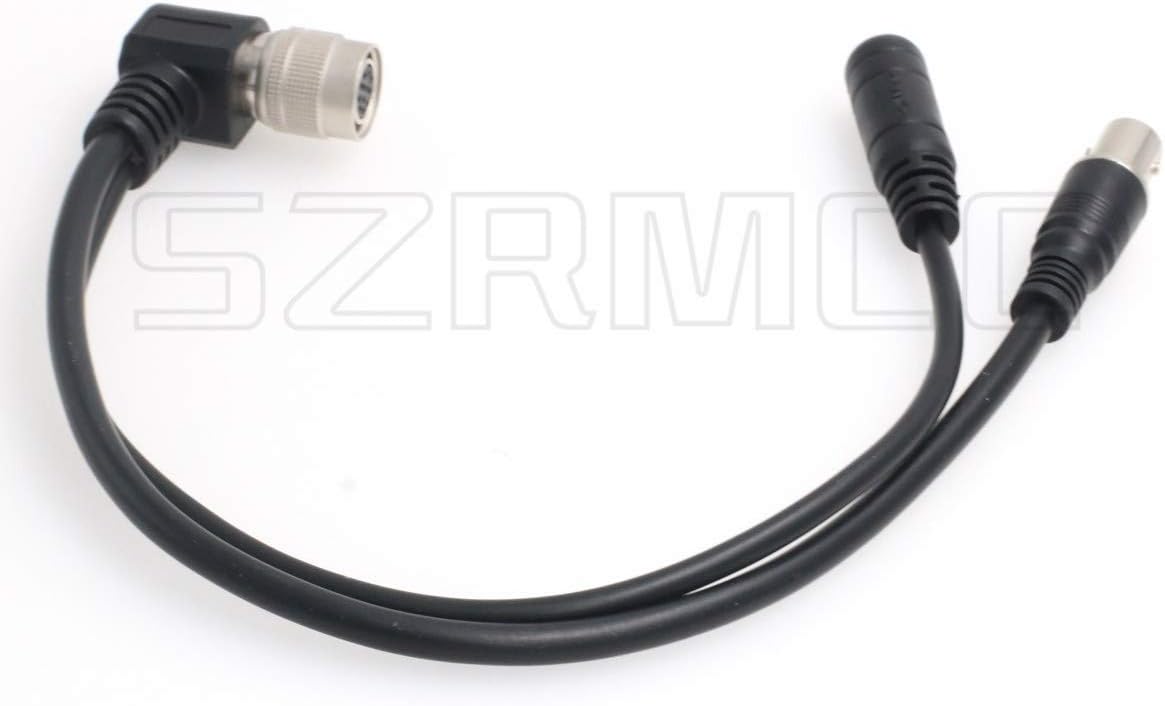 SZRMCC Female BNC and Input DC 5.5mm x 2.1mm to Hirose 12 pin Female Y Split Video Power Cable for Sony Industrial Camera - Image 5