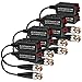 VIMVIP [Upgraded] 4 Pairs Split Joint Mini CCTV BNC HD-CVI/TVI/AHD Passive Video Balun Transceiver primary