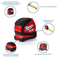 Milwaukee 4932459595 Pro Compact Tape Measure