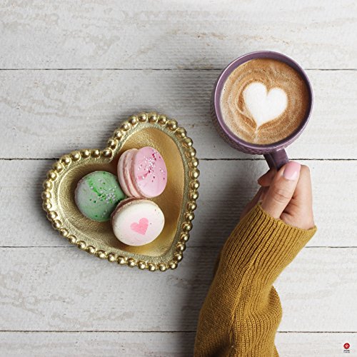 Handcrafted Trinket Dish Accessories Decorative Jewelry Dish Kitchen Dinning Serveware Accessories (Heart)