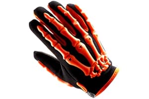 1Storm Adult Motocross Gloves Motorcycle BMX MX ATV Dirt Bike Bicycle Skeleton Cycling Gloves