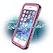 Cozycase Waterproof Case for iPhone 8 /iPhone 7, Shockproof Full-Body Rugged Case with Built-in Screen Protector for Apple iPhone 8/7 / SE2020 -(Pink)