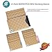 RFID Blocking Sleeves, Set of 16 (12 Credit Card Sleeve + 4 Passport Protector Pack) - Identity Theft Protection for Safe Travel – Strong, Modern Card Holders Fit Perfectly in Wallet and Purse
