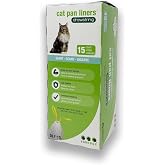 Van Ness DL715 Pureness Extra Giant Drawstring Cat Pan Liner, 15-Count