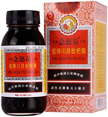 京都念慈菴蜜煉川貝枇杷膏 シロップ 150ml [並行輸入品]