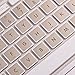 CaseBuy MacBook Pro 13 Keyboard Protector Cover Skin for New Macbook 12 Inch A1534 and New MacBook Pro 13 Inch A1708 (2016 Version, No TouchBar)(Hollow Gold)