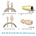 Tranesca Compatible 4.8 Amp Dual USB Port Travel Car Charger with Charging Cable Compatible with iPhone Xs/XR/X/iPhone 8/Plus, iPhone7/ 7 Plus, iPhone 6/6 Plus/6s iPhone 5/5s/5c/ (Gold)