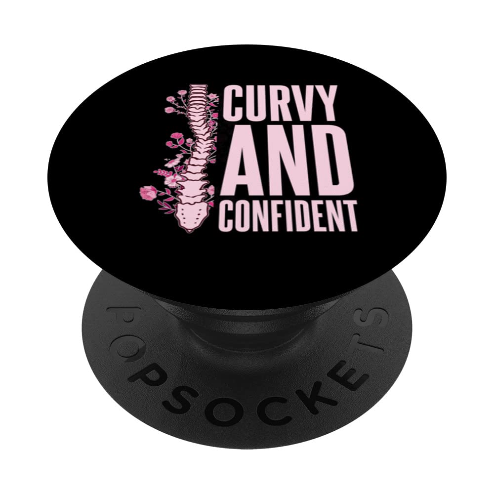 Scoliosis Warrior Scoliosis Surgery Recovery PopSockets Swappable PopGrip