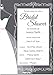 30 Bridal Shower Invitations with Envelopes (30 Pack) - Wedding Shower Invitations - Grey