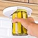 OxGord Jar Opener for Weak Hands Under Cabinet Lid Openers for Seniors with Arthritis - Cap Remover Easy Twist Off Bottle Opener Jars Kitchen Accessories Tool Counter Top Grip Can Opening Wrench