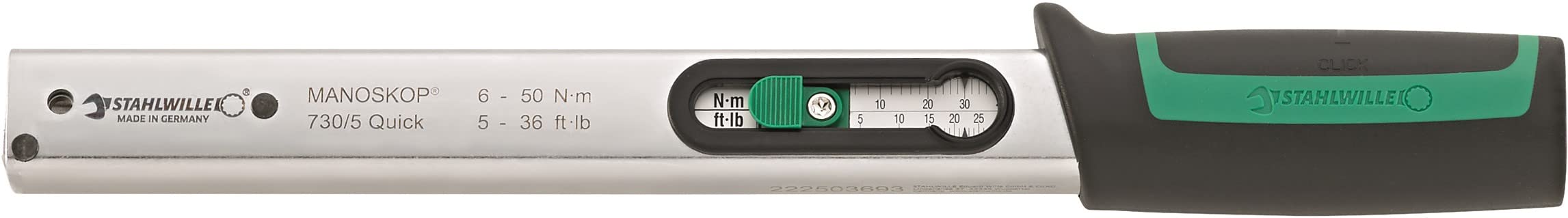 Stahlwille 730/5 Quick 50184005 DIY, 6-50 Nm