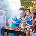 Ledeak Barbecue Charcoal Grill, Portable Folding Lightweight BBQ Grill, Stainless Steel Smoker Grill with Remove Net, Easy to Assemble and Clean, Perfect for Outdoor Camping Picnics Cooking Hiking