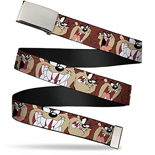 Looney Tunes Taz Faces Mesh Belt