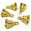 AzKrafts-Vintage-Style-Indian-Brass-Elephant-Cow-Camel-Bells-Lot-Of-12-Pcs-16Ht-400Gm