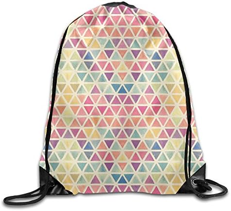 Coloured Diamond Unisex Outdoor Travelling Bag Vivin Polyester Fiber Customize Novelty