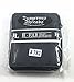 Dangerous Threads Mens Black Leather Wallet Lamb Zippered Bifold 782