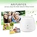 Ionic Ozone Generator USB Portable Air Purifier Remove Cigarette Smoke Odor Smell Bacteria Mini Air Cleaner Filter for Small Bedroom Pets Room Refrigerator Car Traveling