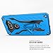LG V30 Case - Zizo [Static Series] Shockproof [Military Grade Drop Tested] w/ Kickstand [LG V30 Heavy Duty Case] Impact Resistant, Blue/Black