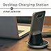 LG G5 Desktop Charging Dock - Case-compatible (Type-C Charger) Encased (Silver/Black)