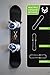 Demon Wedge Snowboard Wall Mounts White Combo Pack (2 Pairs-Hangs 2 Snowboards)