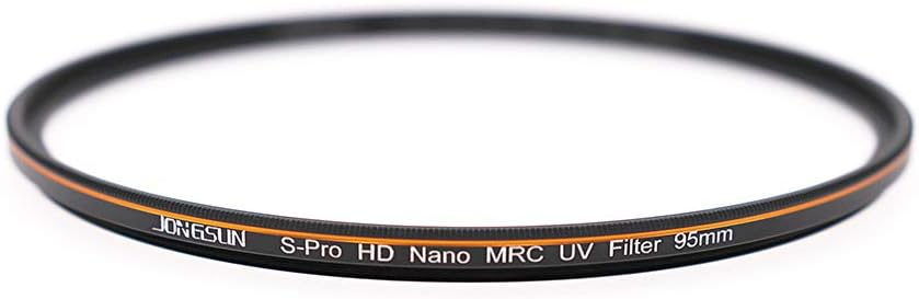 JONGSUN 95mm UV Filter, S-Pro HD Nano MRC16 Camera Ultraviolet Protection Filter, 16 Layers Multicoated, SCHOTT B270 - Image 3