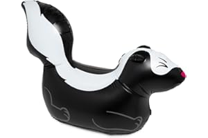 BigMouth Inc Funky The Skunky Inflatable Kids Yard Sprinkler - Hilarious 2-Foot Tall Inflatable Skunk Sprinkler, Easy to Clean, Inflate/Deflate, Transport, and Store