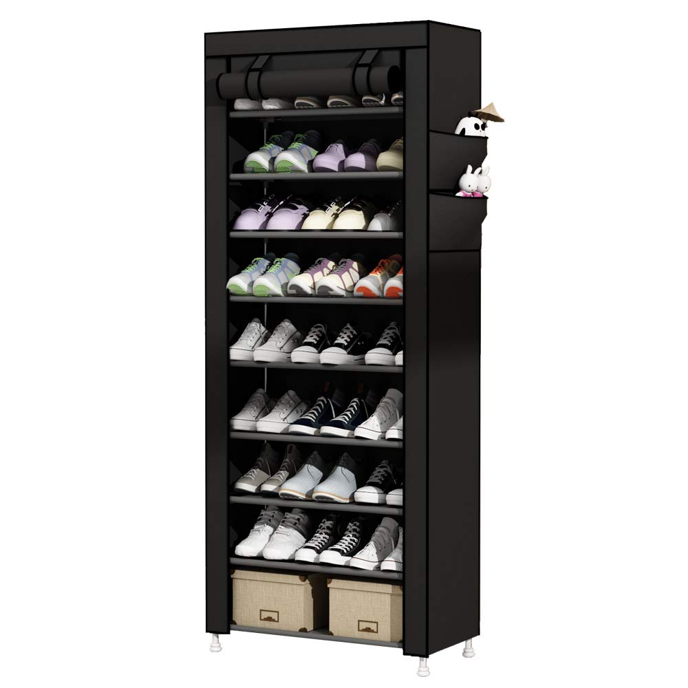 Best Narrow Shoe Rack Covered