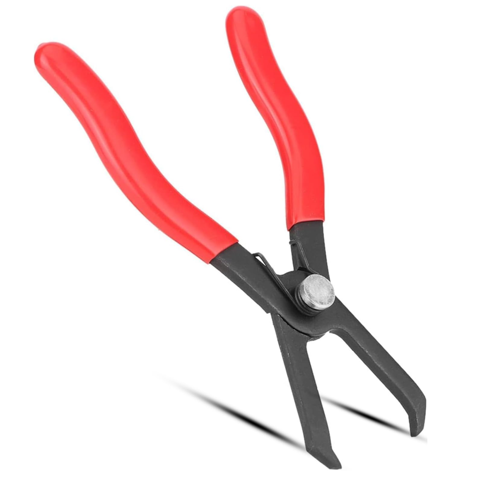 30 Degree Push Pin Pliers, Push Pin Pliers Fastener Remover Tool, Snap Rings and Body Trim Clip Removal Plier Panel Clip Pry Tool for Easily Removing Trim Plastic Fasteners, Rivets, Clips