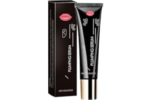 KunMan Plumpify Plumping Serum Oil, Lip Boosting Serum, Hydrating & Nourishing Moisturizing Lips Oil for Dry Lips, Reduce Fine, Non-Sticky, Increase Lips Elasticity, Reduce Fine (1 pcs)