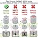 GreenVacShop 2+1 Pack Shark Rotator Professional Lift-Away NV500, NV501, NV502, NV503, NV505, NV510, NV520, NV552, UV560 Replacement Filter Set, 2 Foam+2 Felt+1 HEPA Filters, XFF500 XHF500