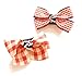 Belle Beau Baby Girls Hair Bows, Hair Clips, Ribbon Lined Alligator Hair Clips (K)