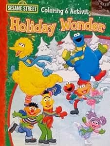 Download Amazon.com: Sesame Street! Coloring & Activity Book: 32 Pages!!! Holiday Book! Christmas !: Toys ...