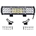 KAWELL 12 Inches 72W Cree Led Light Bar Combo Beams IP67 Waterproof Led Driving Lights for Pickup Jeep offroad Truck Camper Wagon Boat
