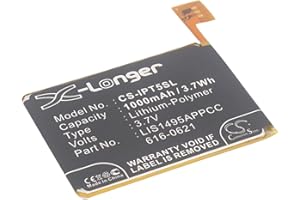VINTRONS Replacement Battery for Apple iPod Touch 5th Generation, iPod Touch 5