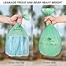 4 Gallon Compostable Bags 100% Biodegradable Trash Bags Extra Thick 0.85 Mils, Small Kitchen Compost Trash Bags, Food Scrap Yard Waste Bags, US BPI Free Compost Home Certified - 100 Count