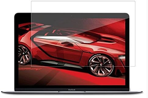 [2 Pack] Clear Screen Protector for MacBook Pro 15" 2018 2017 2016 Released Model A1707 A1990 with Touch Bar
