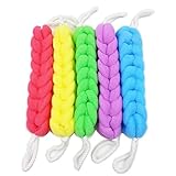 HOMMP Bath Loofahs Back Scrubber, 5 Counts