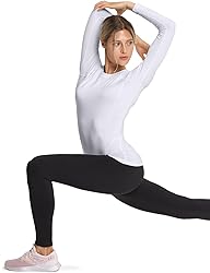 TSLA Women's Thermal Long Sleeve Tops, Mock Turtle