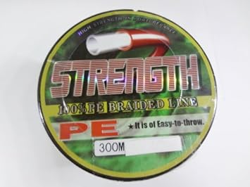 Amazon 高強度 Peライン 釣り糸 35lb 3号 4編 300m 5色マルチカラー スポーツ アウトドア