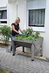 VegTrug Wash Small Grey Raised Bed Planter view 11